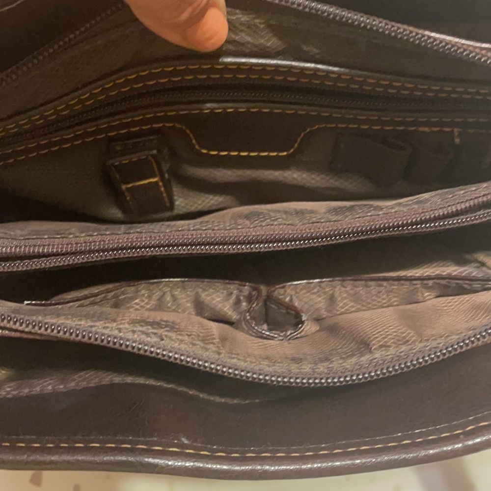 Wester Multi Texture Embossed Leather Patchwork S… - image 8